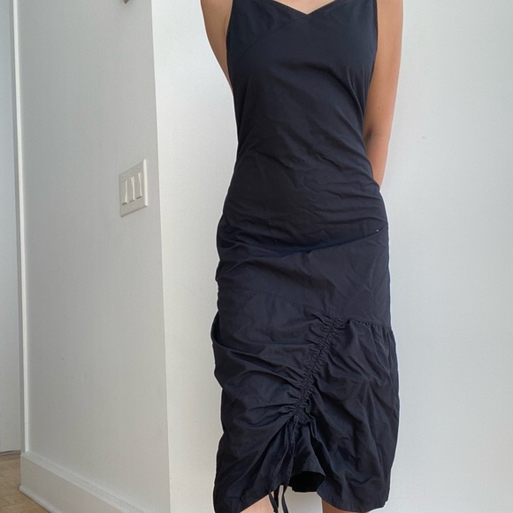 **SOLD DO NOT BUY** Cutest vintage 90s asymmetrical maxi dress - Picture 8 of 12